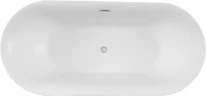 Акриловая ванна Aquanet Family Smart 88778-MW-MB 170x78 293084 цвет Черный матовый Белый