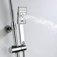 Душевая система WasserKRAFT A17701 Хром латунь на стену