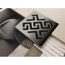 Душевой трап Berges Platz Antik 100x100 090060 с решеткой Хром матовый