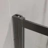 Шторка на ванну Cezares Slider 90 SLIDER-FIX-VF-11-90/150-C-GM профиль Оружейная сталь стекло прозрачное