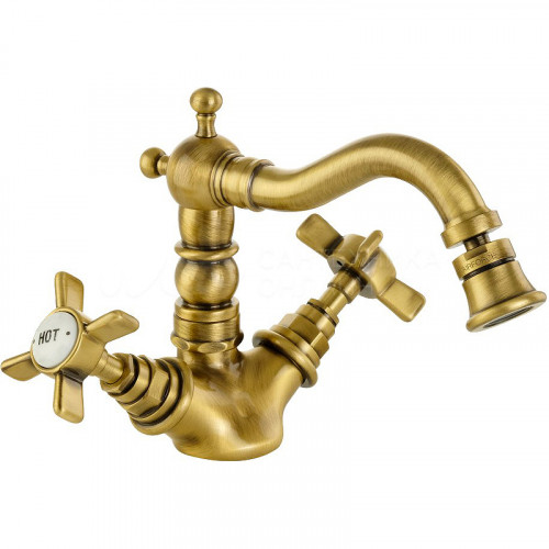 Смеситель для биде Migliore Princeton 19343 Бронза латунь