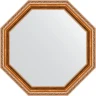 Зеркало Evoform Octagon 62х62 BY 3725 в багетной раме - Версаль бронза 64 мм стекло