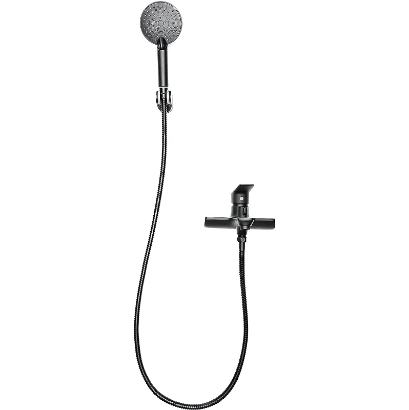 Смеситель для ванны Orange Aristo M19-300B Черный на стену