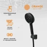 Смеситель для ванны Orange Aristo M19-300B Черный на стену
