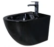 Биде Gid Convexo BDP-96BL 21102 подвесное цвет Черный глянцевый