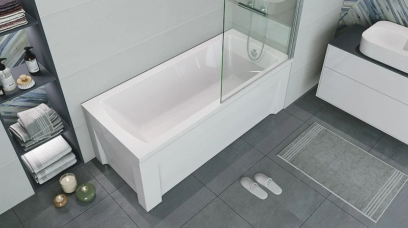 Акриловая ванна Erlit Standart 170х70 STANDART 170*70 цвет Белый