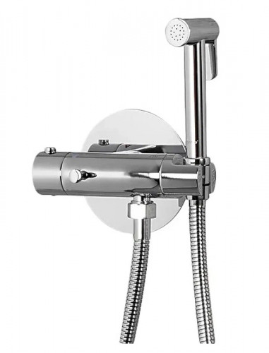 Гигиенический душ со смесителем Gappo G7290 с термостатом Хром латунь встраиваемый