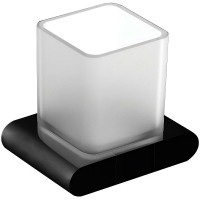 Стакан для зубных щеток Art&amp;Max Platino AM-E-3968-MB Черный матовый