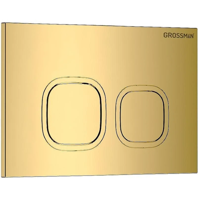 Клавиша смыва Grossman Cosmo 700.K31.02.300.300 цвет Золото глянцевое