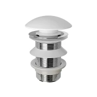 Донный клапан Aqueduto Ralo RAL0120 click-clack цвет Белый матовый
