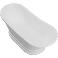 Ванна из искусственного камня Allen Brau Classic 170x75 2.35004.21 Белая матовая без гидромассажа