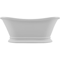 Ванна из искусственного камня Allen Brau Classic 170x75 2.35004.21 Белая матовая без гидромассажа