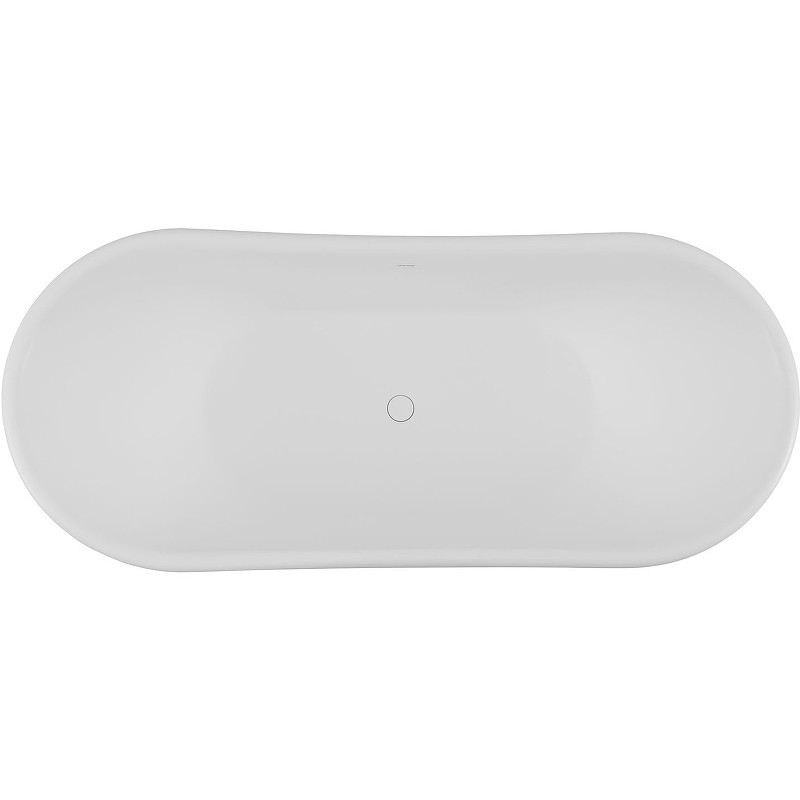 Ванна из искусственного камня Allen Brau Classic 170x75 2.35004.21 Белая матовая без гидромассажа