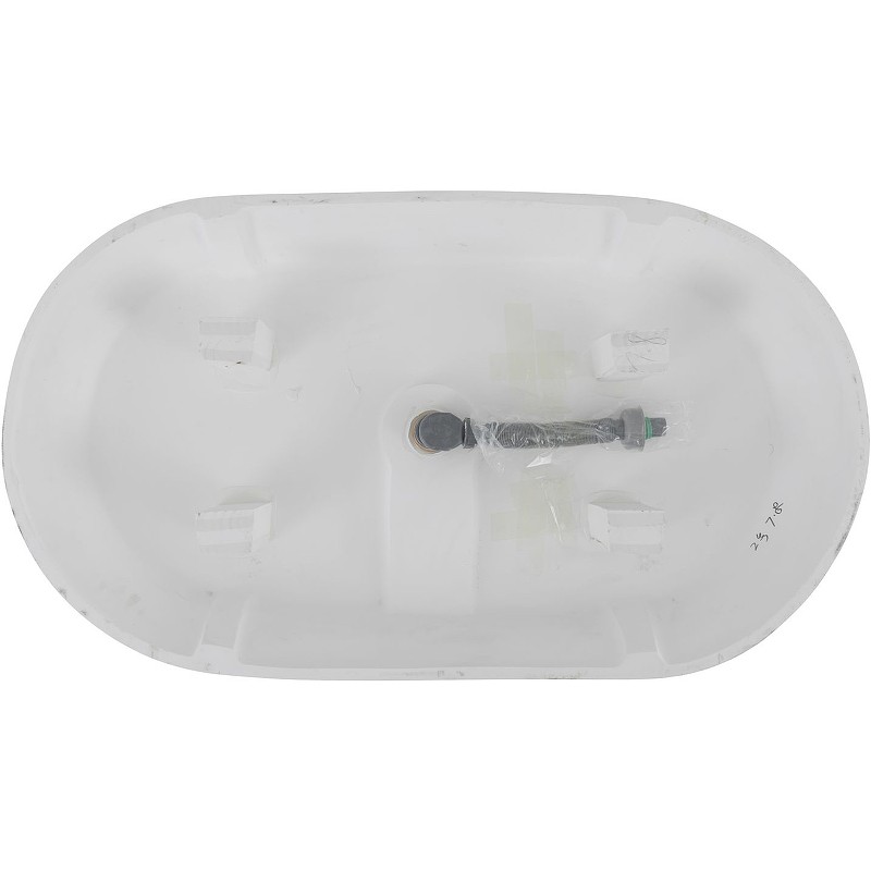 Ванна из искусственного камня Allen Brau Classic 170x75 2.35004.21 Белая матовая без гидромассажа