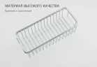 Полка корзина Frap F353 Хром