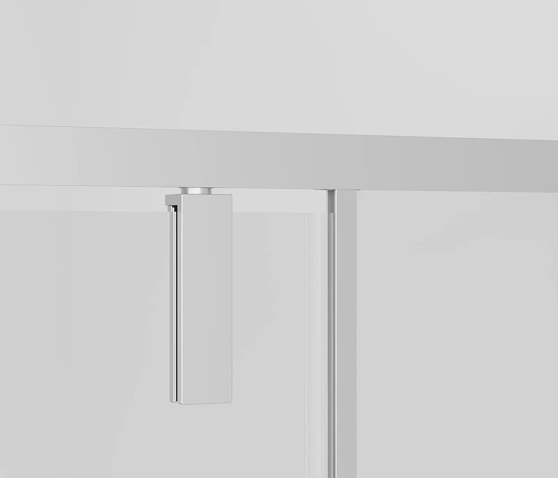 Душевой уголок Vincea Slim-N 100x90 VSR-4SNP9010CLB профиль Черный стекло прозрачное