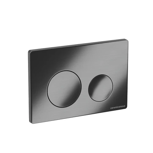 Клавиша смыва Ceramicanova Balance Circle CN12-001GG цвет Вороненая сталь