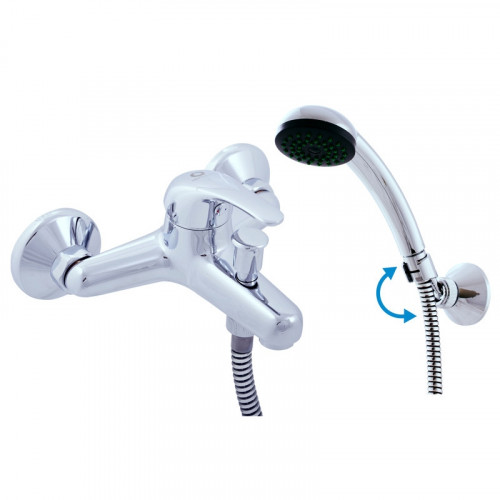 Смеситель для ванны Rav Slezak Sazava SA054.5/2 Хром на стену