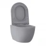 Унитаз Wellsee Chalice Perfection 182610001 подвесной цвет Серый матовый с сиденьем Микролифт
