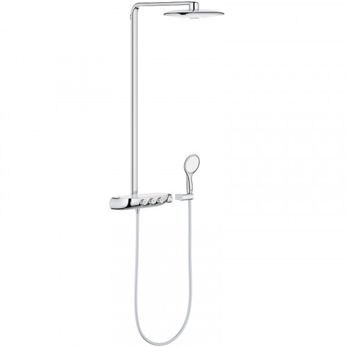 Душевая система Grohe Rainshower System 26250LS0 с термостатом Белая луна