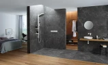 Смеситель для душа Hansgrohe RainSelect 15380700 с термостатом Белый матовый латунь встраиваемый