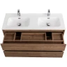 Тумба под раковину BelBagno Kraft 120 KRAFT-1200-2C-SO-2-RT подвесная Rovere Tabacco МДФ / ЛДСП
