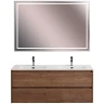 Тумба под раковину BelBagno Kraft 120 KRAFT-1200-2C-SO-2-RT подвесная Rovere Tabacco МДФ / ЛДСП