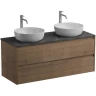 Тумба под раковину BelBagno Kraft 120 KRAFT-1200-2C-SO-2-RT подвесная Rovere Tabacco МДФ / ЛДСП