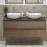 Тумба под раковину BelBagno Kraft 120 KRAFT-1200-2C-SO-2-RT подвесная Rovere Tabacco МДФ / ЛДСП