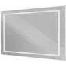 Зеркало BelBagno Kraft 120 SPC-KRAFT-1200-800-SENS-AL с подсветкой Сатин с сенсорным выключателем стекло