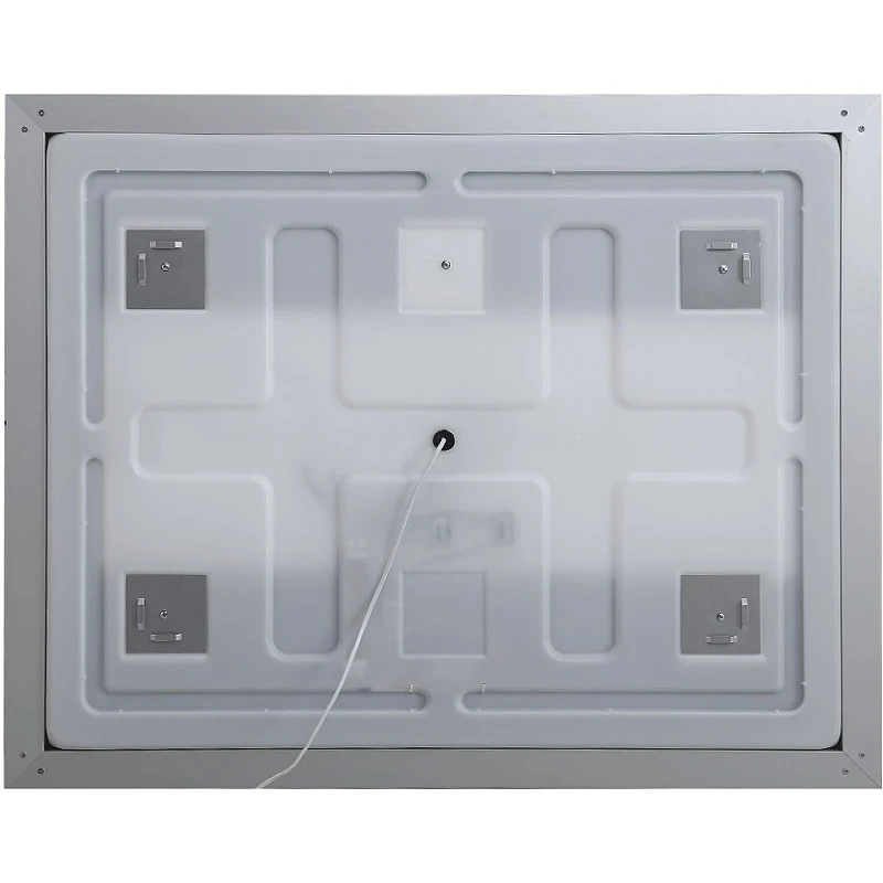 Зеркало BelBagno Kraft 120 SPC-KRAFT-1200-800-SENS-AL с подсветкой Сатин с сенсорным выключателем стекло