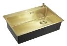 Кухонная мойка Emar PVD 66 EMB-660(TOP) PVD цвет Matt Gold