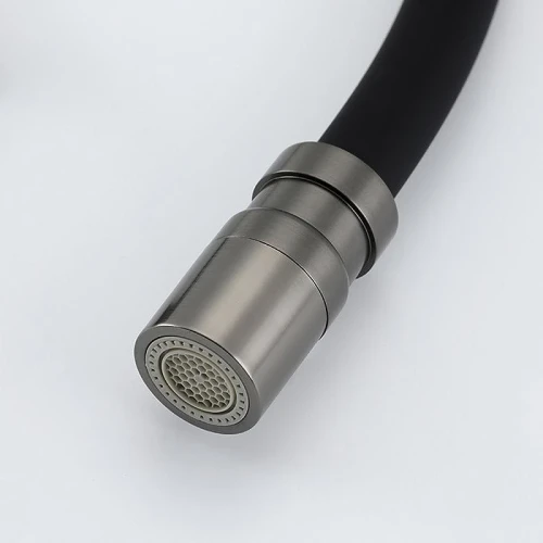 Смеситель для кухни Gappo G4395-69 цвет Оружейная сталь Черный