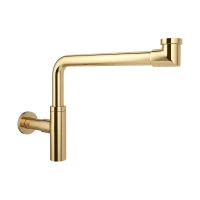 Сифон для раковины Wellsee Drainage System 182126000 цвет Золото