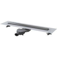 Душевой лоток Boheme Premium Linear 80 982-80-GM с решеткой Оружейная сталь