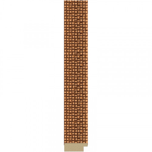 Зеркало Evoform Definite 151х71 BY 3323 в багетной раме - Мозаика медь 46 мм стекло