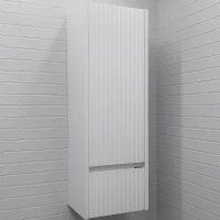 Шкаф пенал Comforty Марсель 40 00-00012273 Белый МДФ / ЛДСП