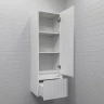 Шкаф пенал Comforty Марсель 40 00-00012273 Белый МДФ / ЛДСП