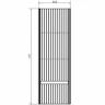 Шкаф пенал Comforty Марсель 40 00-00012273 Белый МДФ / ЛДСП