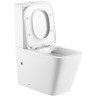 Унитаз компакт Iberica Blanca Toledo Alto IB.TLA.121.1B1 с бачком и сиденьем Микролифт