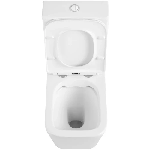 Унитаз компакт Iberica Blanca Toledo Alto IB.TLA.121.1B1 с бачком и сиденьем Микролифт