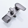Душевая система Orans OLS-7588 7588000 Gun Metal латунь на стену