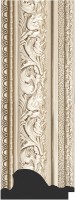 Зеркало Evoform Exclusive 180х120 BY 3634 с фацетом в багетной раме - Виньетка серебро 109 мм стекло