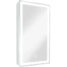 Зеркальный шкаф Континент Allure LED 35 R МВК056 с подсветкой Белый МДФ / ЛДСП, стекло