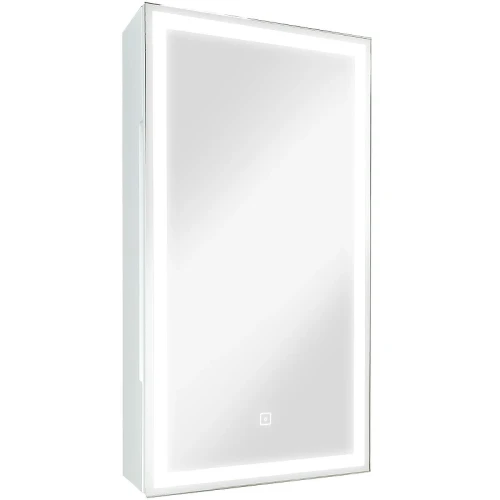 Зеркальный шкаф Континент Allure LED 35 R МВК056 с подсветкой Белый МДФ / ЛДСП, стекло