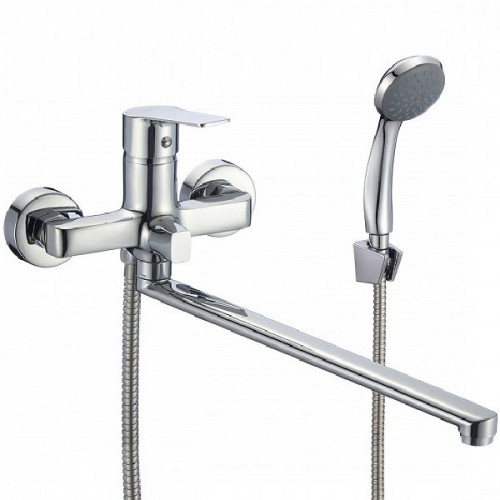 Смеситель для ванны Milardo Helic HELSB02M10 универсальный Хром