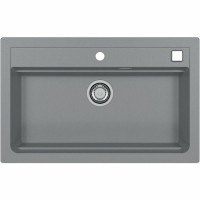Кухонная мойка Alveus Granital Atrox 40 Concrete G81 790x500 1140446 Бетон искусственный камень (литьевой мрамор) встраиваемая сверху, встраиваемая снизу