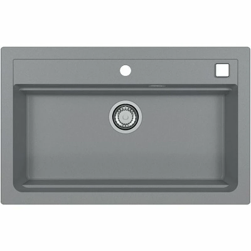 Кухонная мойка Alveus Granital Atrox 40 Concrete G81 790x500 1140446 Бетон искусственный камень (литьевой мрамор) встраиваемая сверху, встраиваемая снизу