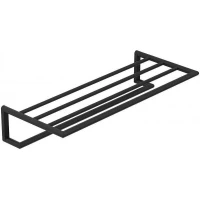 Полка для полотенец Kludi Vela R 5898939 Черная матовая