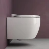 Унитаз с инсталляцией Ceramicanova Play CN3001 + Berges Novum L5 040215 с сиденьем Микролифт и Черной матовой клавишей смыва